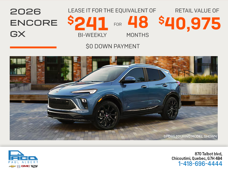 2026 Buick Encore GX