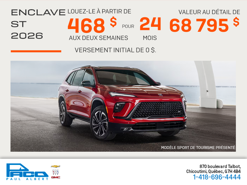 Buick Enclave 2026