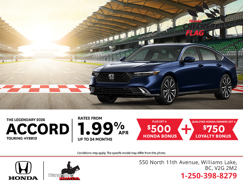 Get the 2026 Honda Accord Hybrid!