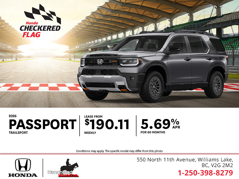 Get the 2026 Honda Passport!