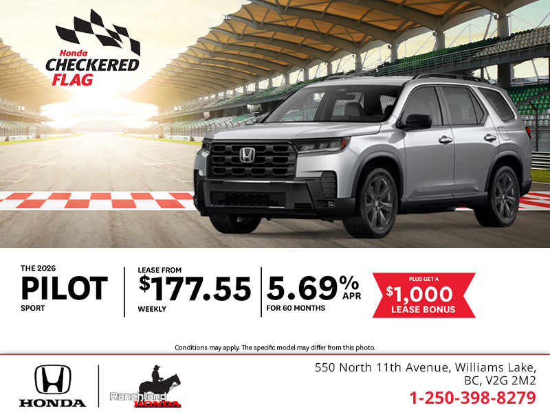Get the 2026 Honda Pilot!