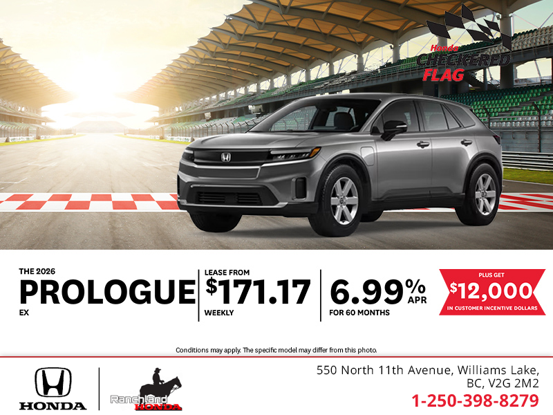 Get the 2026 Honda Prologue!