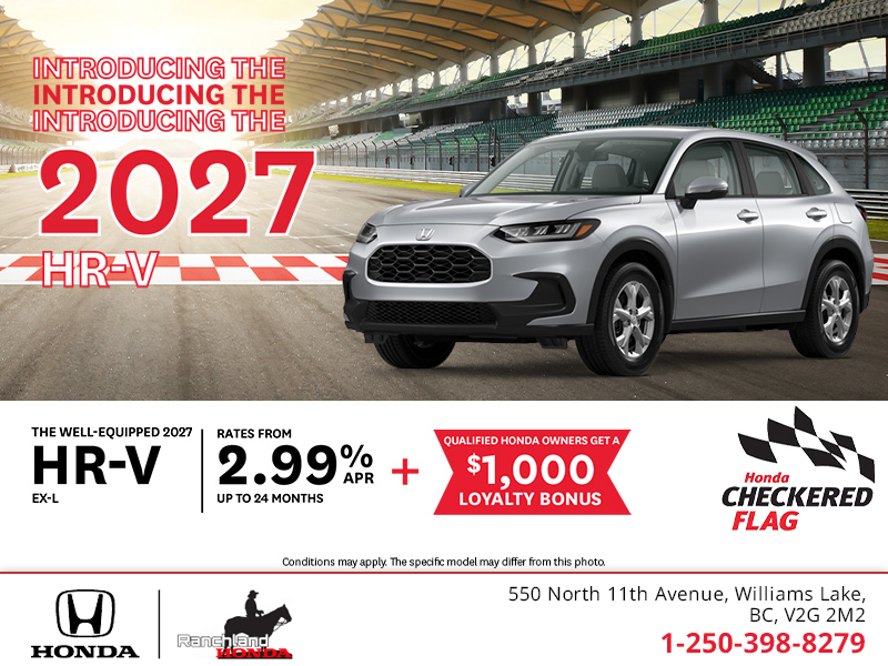 Get the 2027 Honda HR-V!