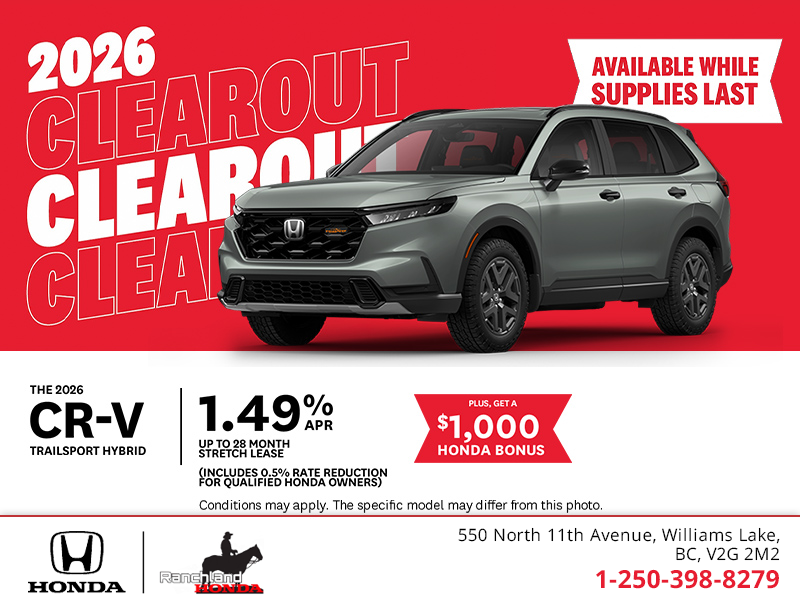 Get the 2026 Honda CR-V Hybrid! 