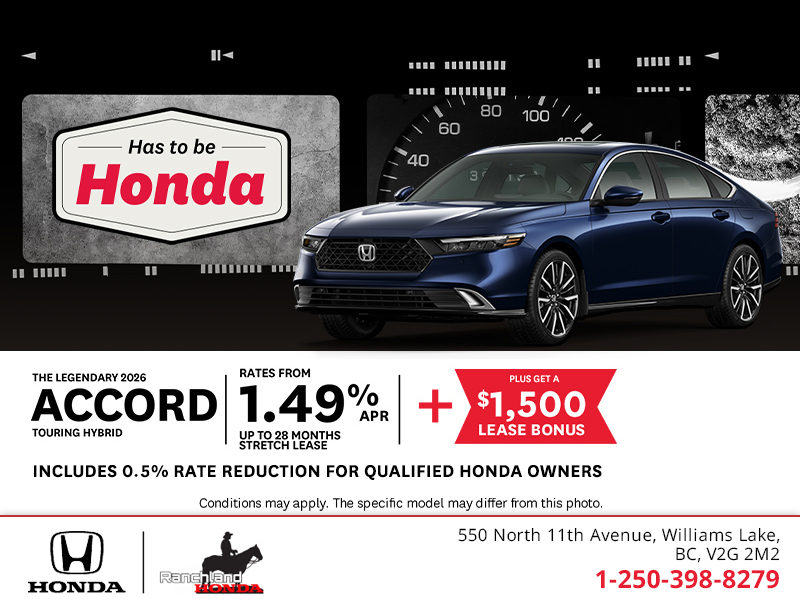 Get the 2026 Honda Accord Hybrid!