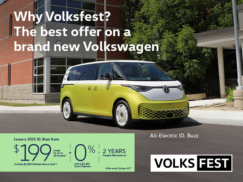 Get the 2025 Volkswagen ID. Buzz