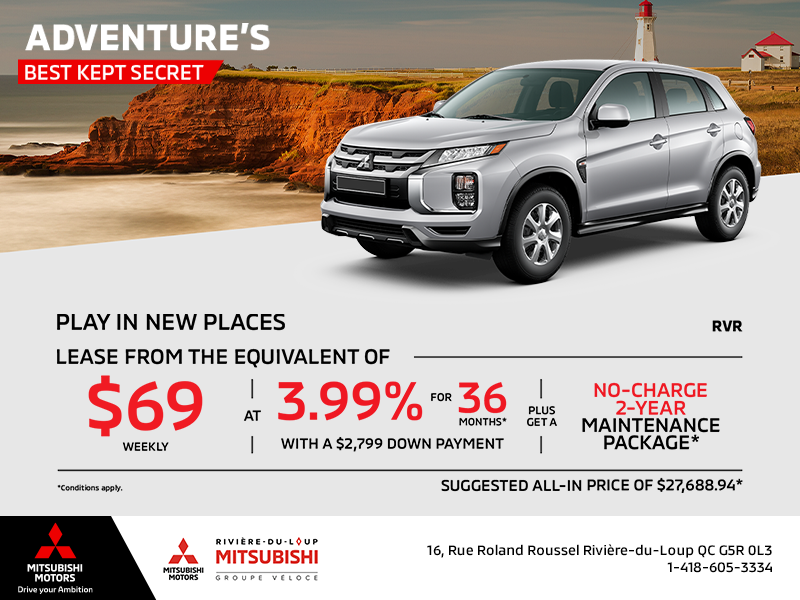 Get the 2025 Mitsubishi RVR