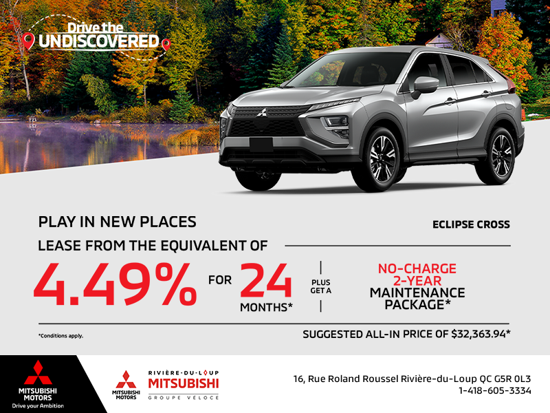 Get the 2026 Mitsubishi Eclipse Cross