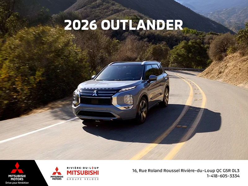 2026 Mitsubishi Outlander