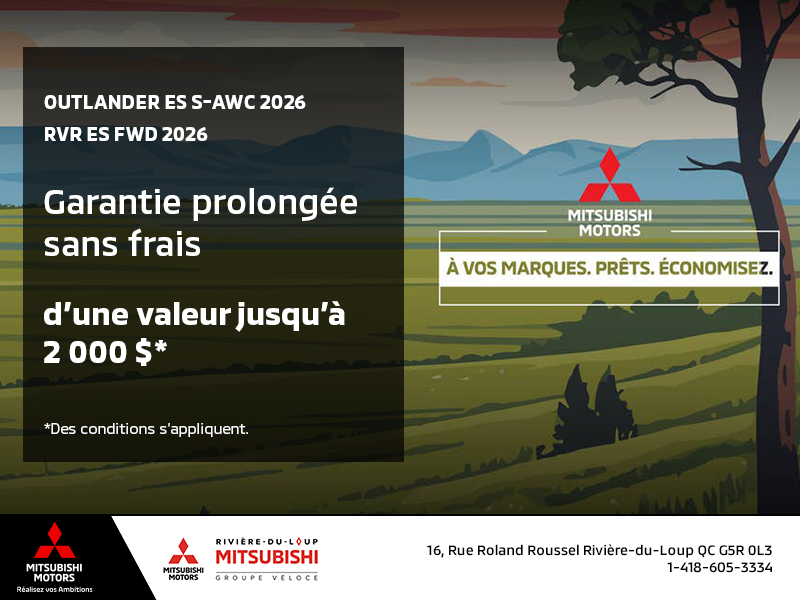 Événement Mensuel Mitsubishi