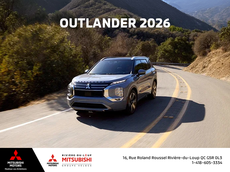 Mitsubishi Outlander 2026