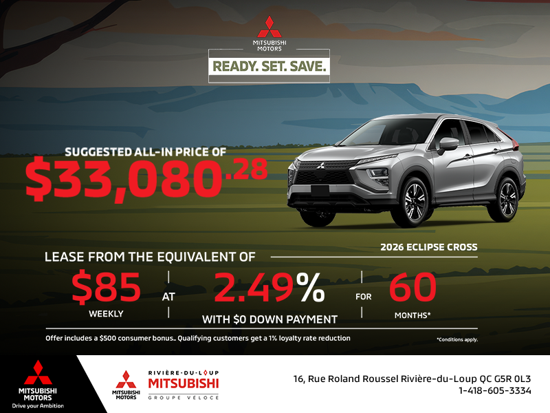 2026 Mitsubishi Eclipse Cross