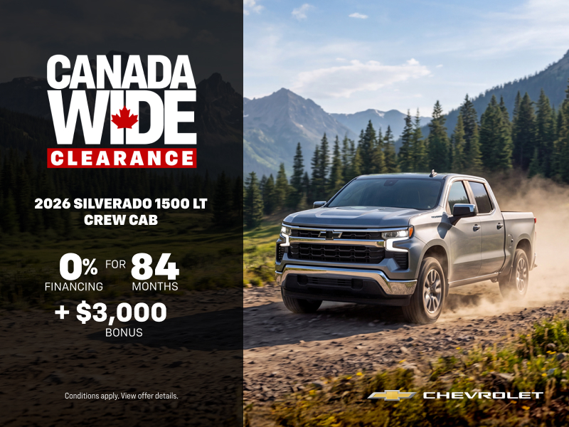 The 2026 Chevrolet Silverado 1500 LT