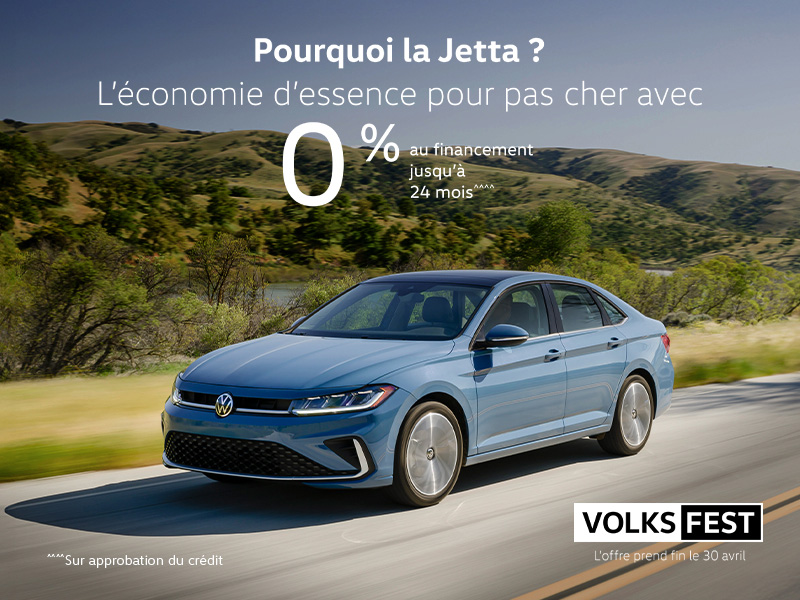 Procurez-vous le Volkswagen Jetta 2026