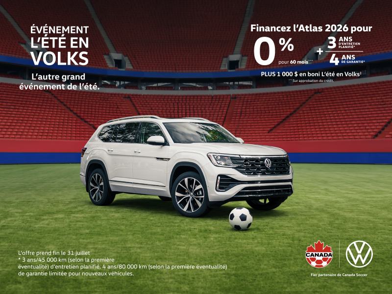 Procurez-vous le Volkswagen Atlas 2026