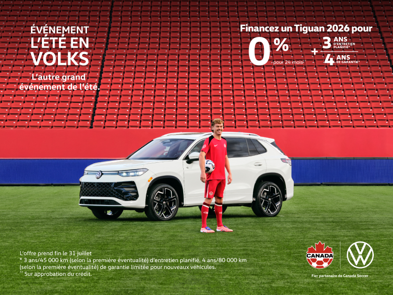 Procurez-vous le Volkswagen Tiguan 2026