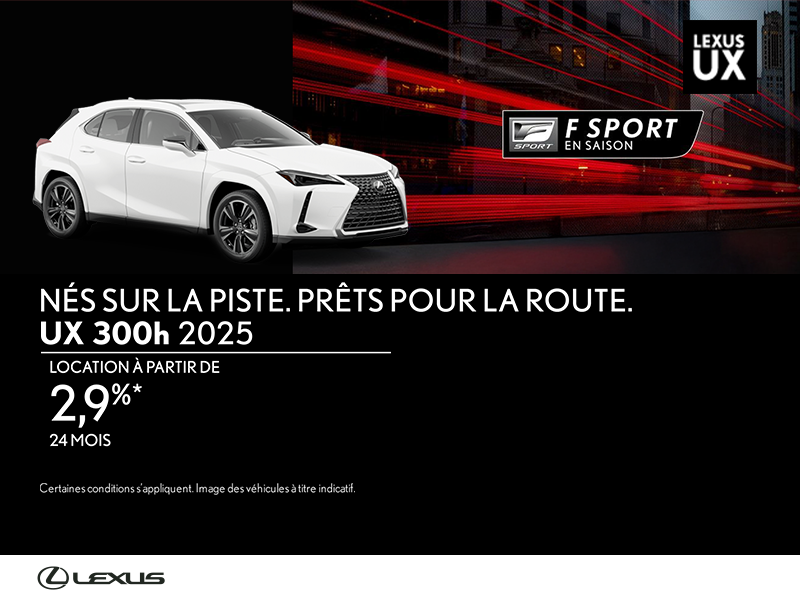 Lexus UX 2025