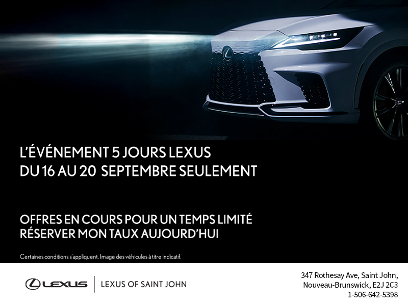 Événement mensuel Lexus