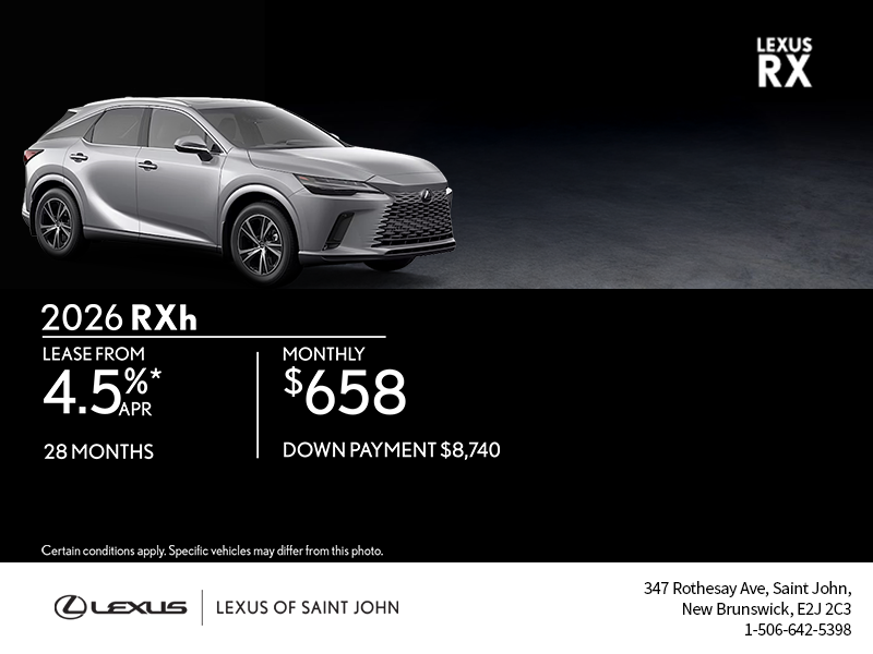 2026 Lexus RX 350h
