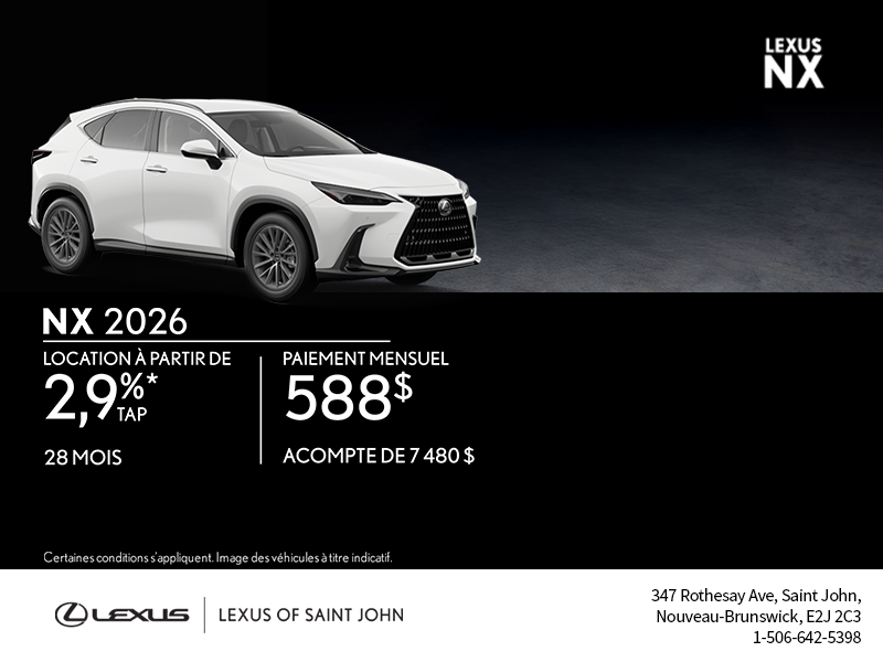 Lexus NX 350 2026