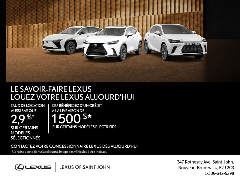 Événement Mensuel Lexus