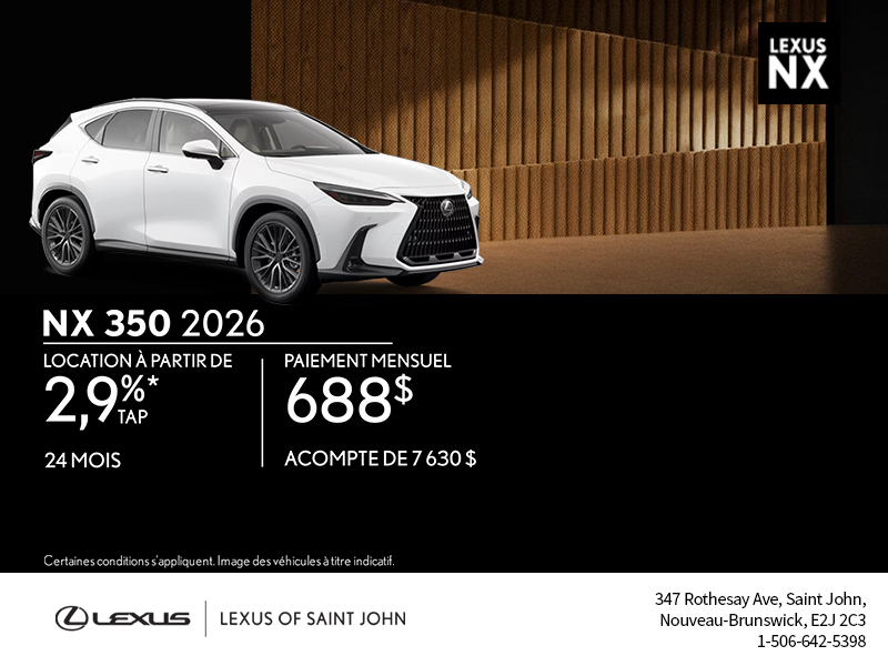 Lexus NX 350 2026