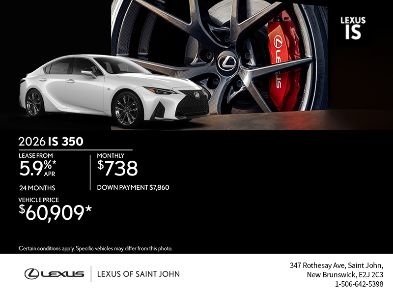 2026 Lexus IS