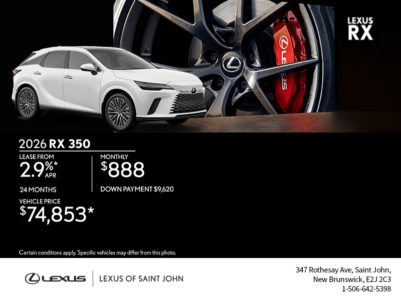 2026 Lexus RX