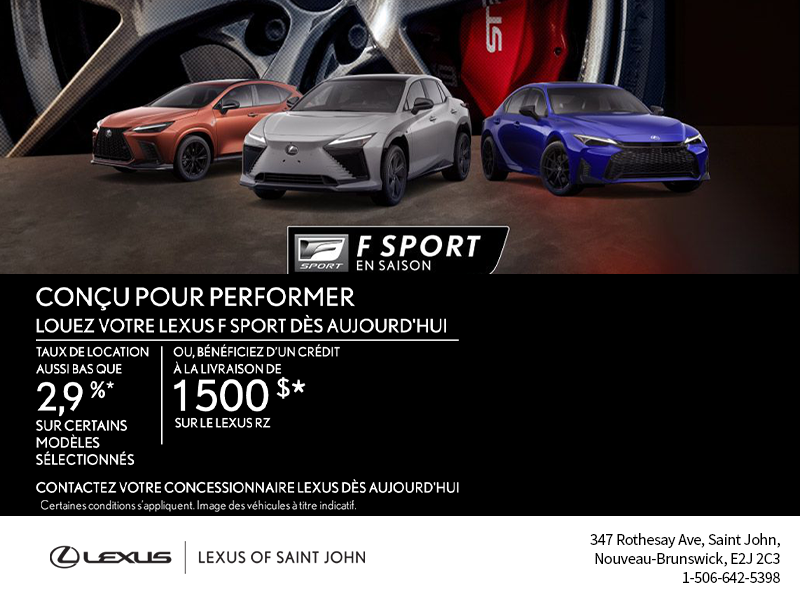 Événement Mensuel Lexus