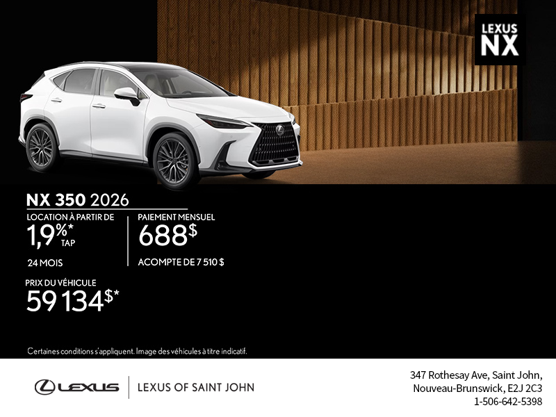 Lexus NX 350 2026