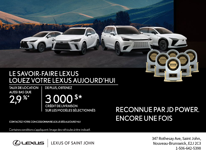 Événement Mensuel Lexus