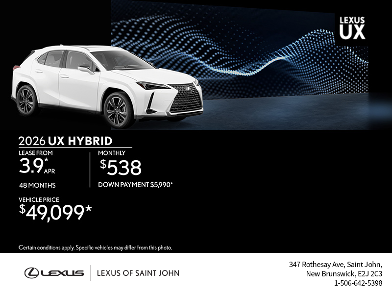 2026 Lexus UX Hybrid