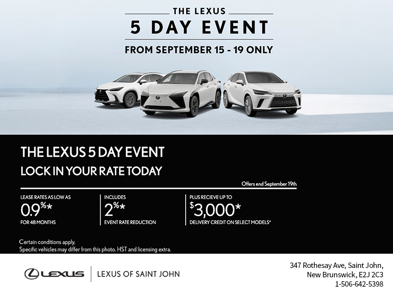 Lexus Monthly Event