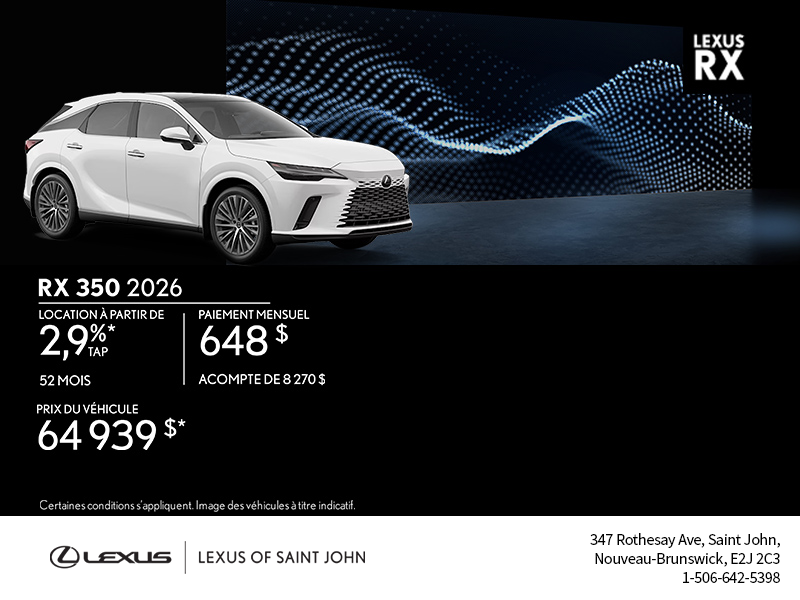 Lexus RX 2026