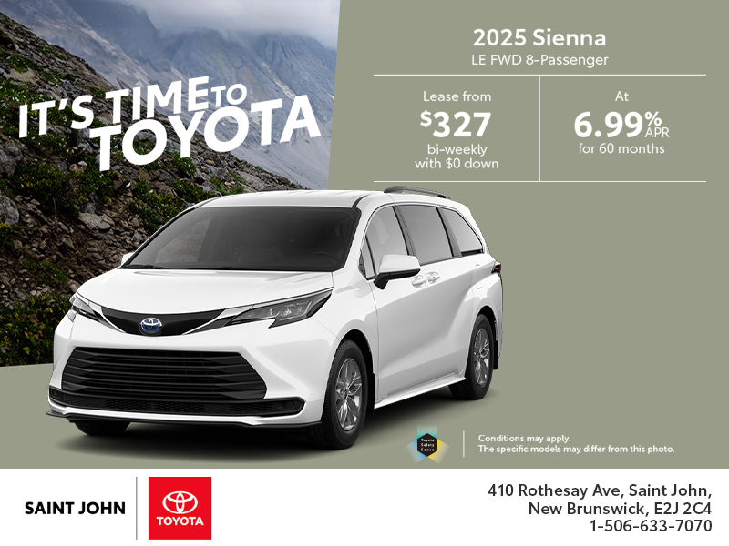 2025 Toyota Sienna Hybrid