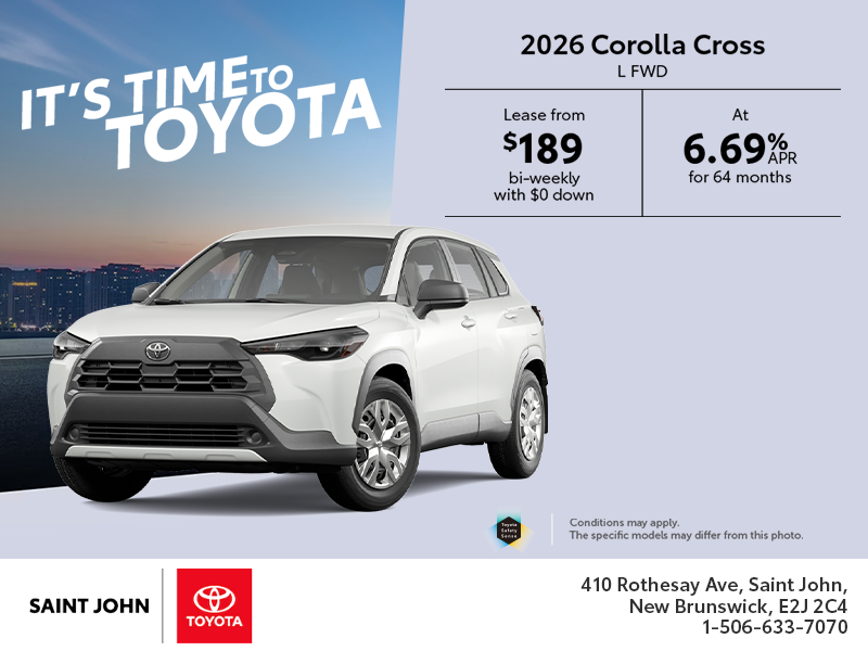 2026 Toyota Corolla Cross