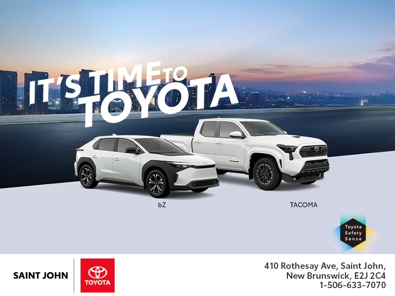 It's time to Toyota!