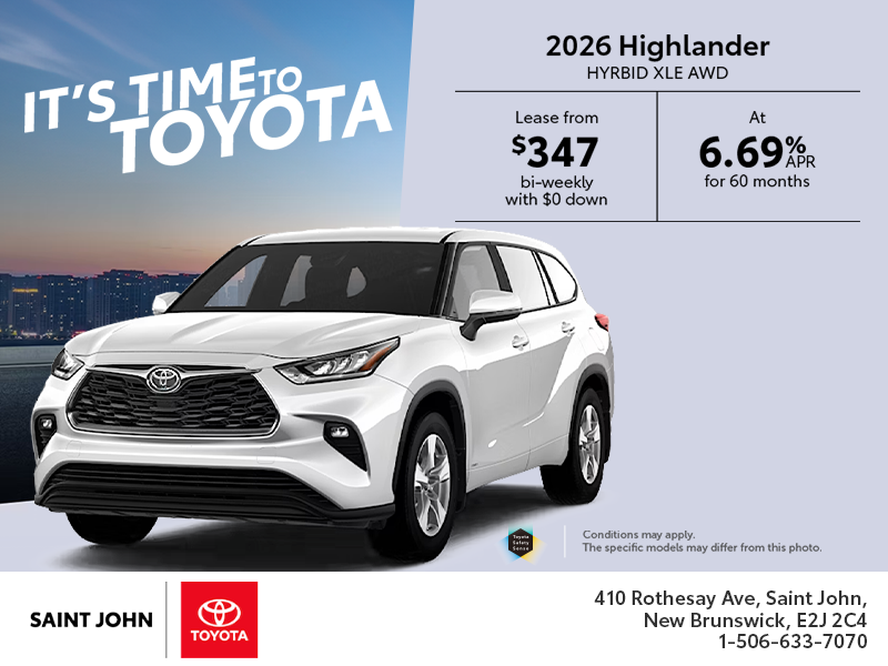 2026 Toyota Highlander Hybrid