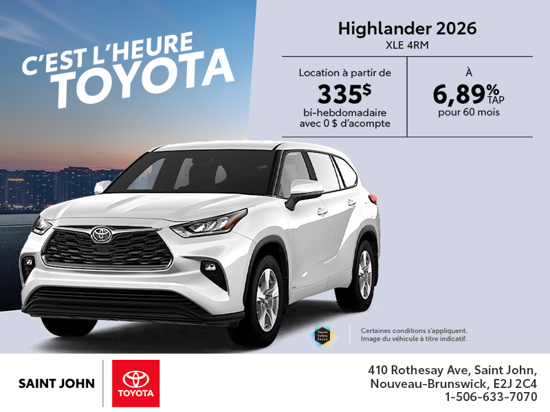 Toyota Highlander 2026