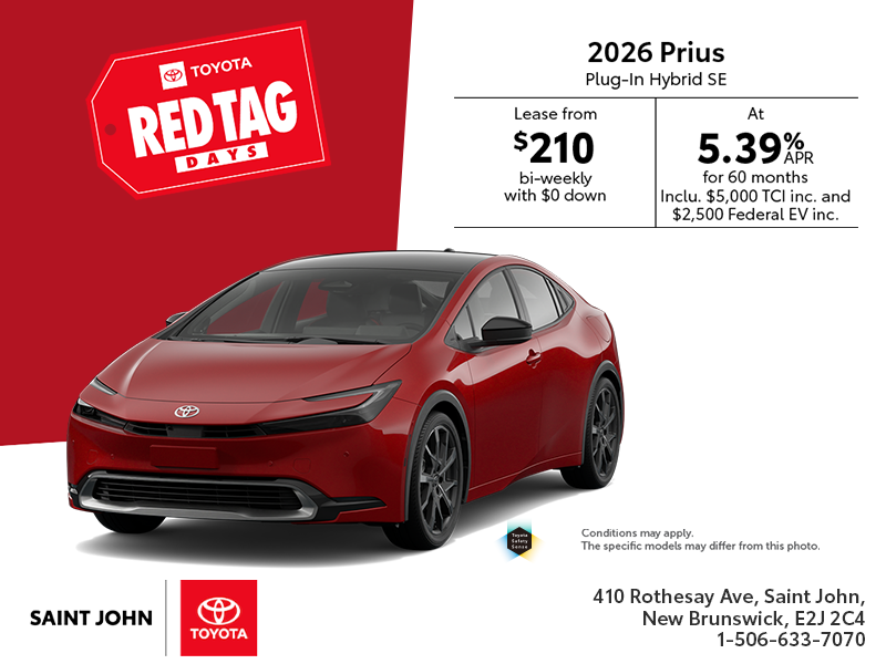 2026 Toyota Prius Plug-in Hybrid SE