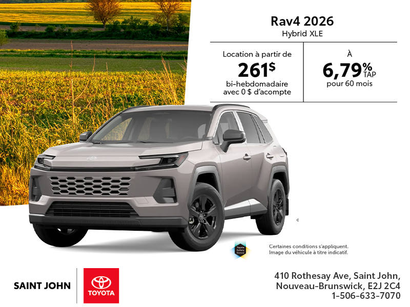 Toyota RAV4 Hybride 2026