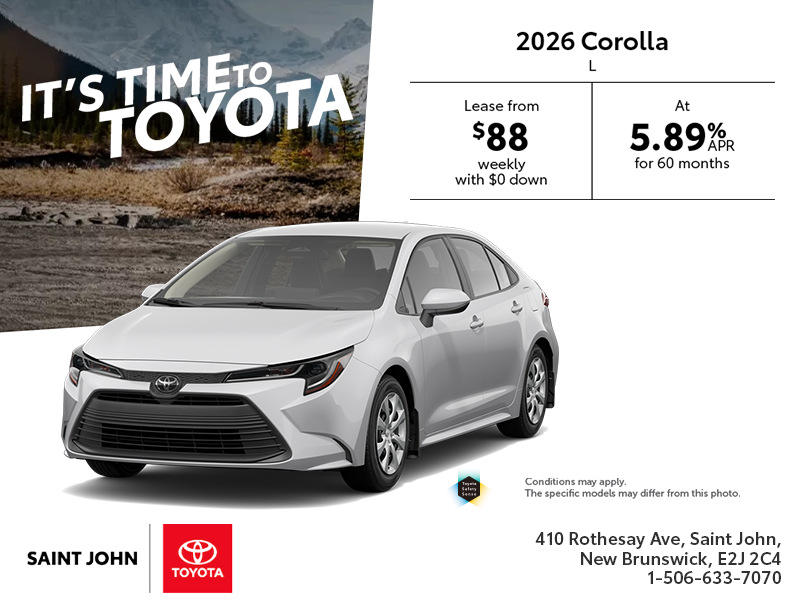 2026 Toyota Corolla