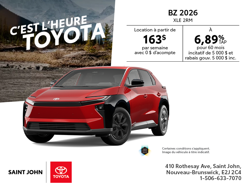 Toyota bZ 2026