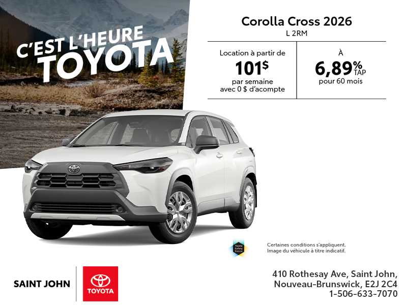 Toyota Corolla Cross 2026