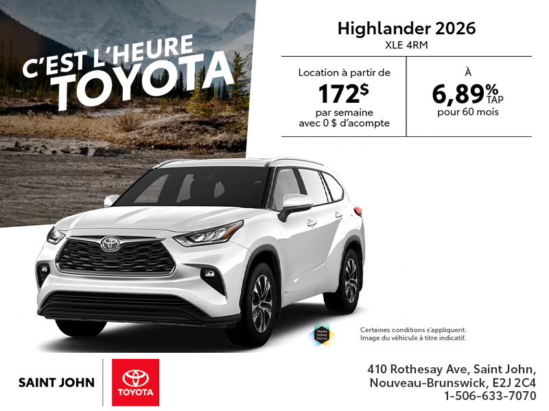 Toyota Highlander 2026
