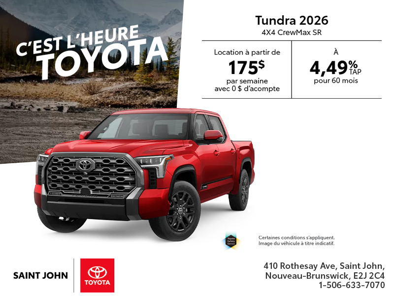 Toyota Tundra 2026