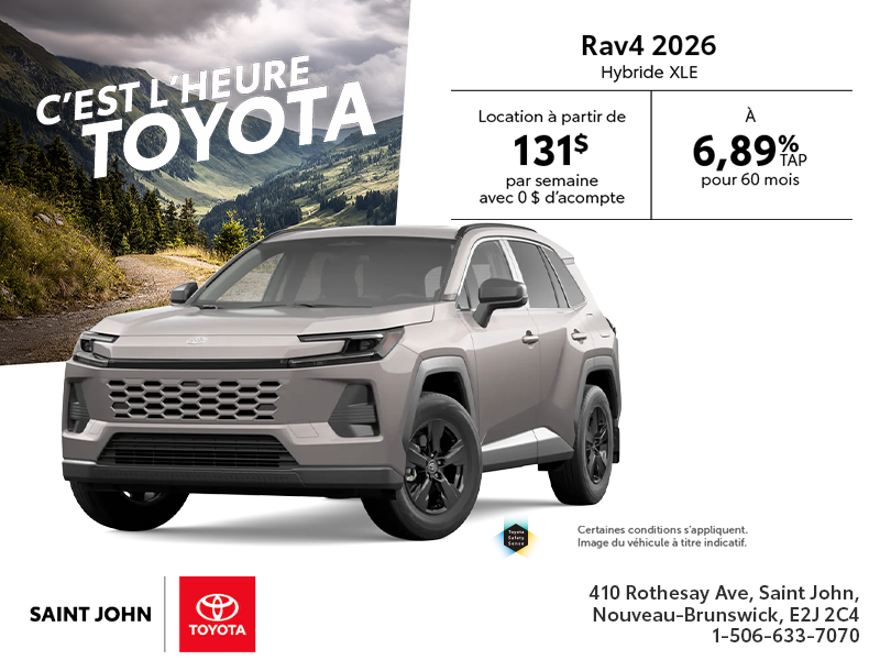 Toyota RAV4 Hybrid 2026