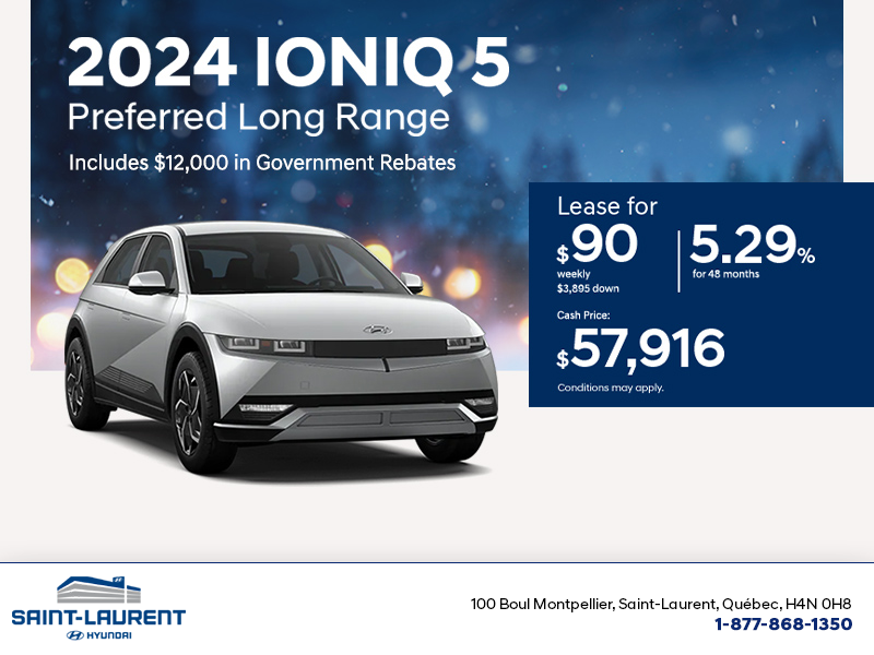 Get the 2024 Hyundai IONIQ 5