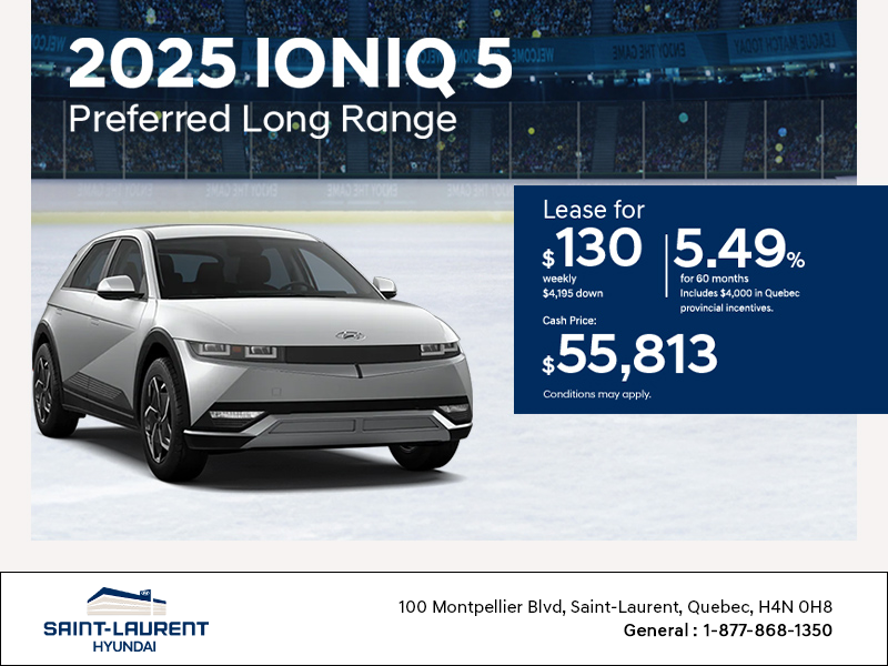 Get the 2025 Hyundai IONIQ 5