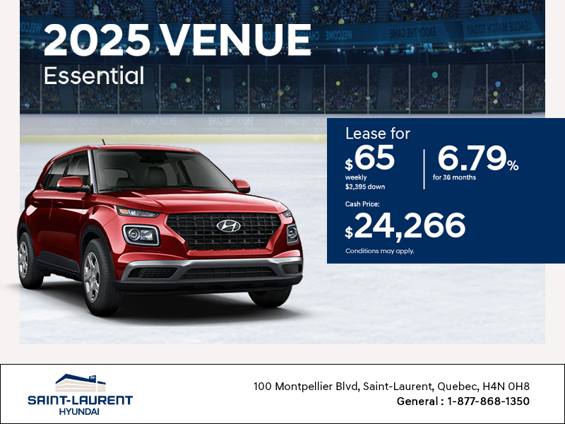 Get the 2025 Hyundai Venue